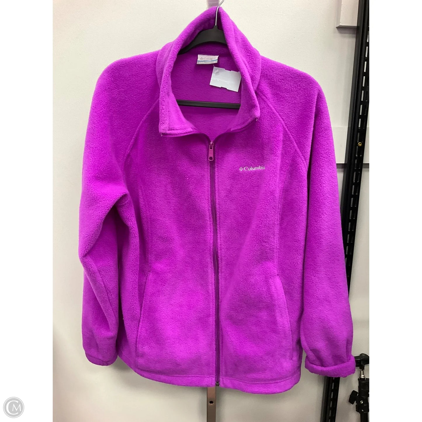 Jacket Fleece By Columbia In Purple, Size: 1x