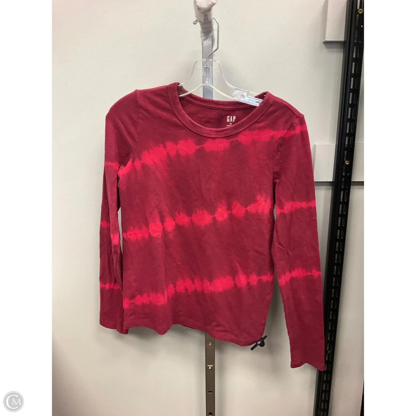 Top Long Sleeve By Gap In Red, Size: Xs