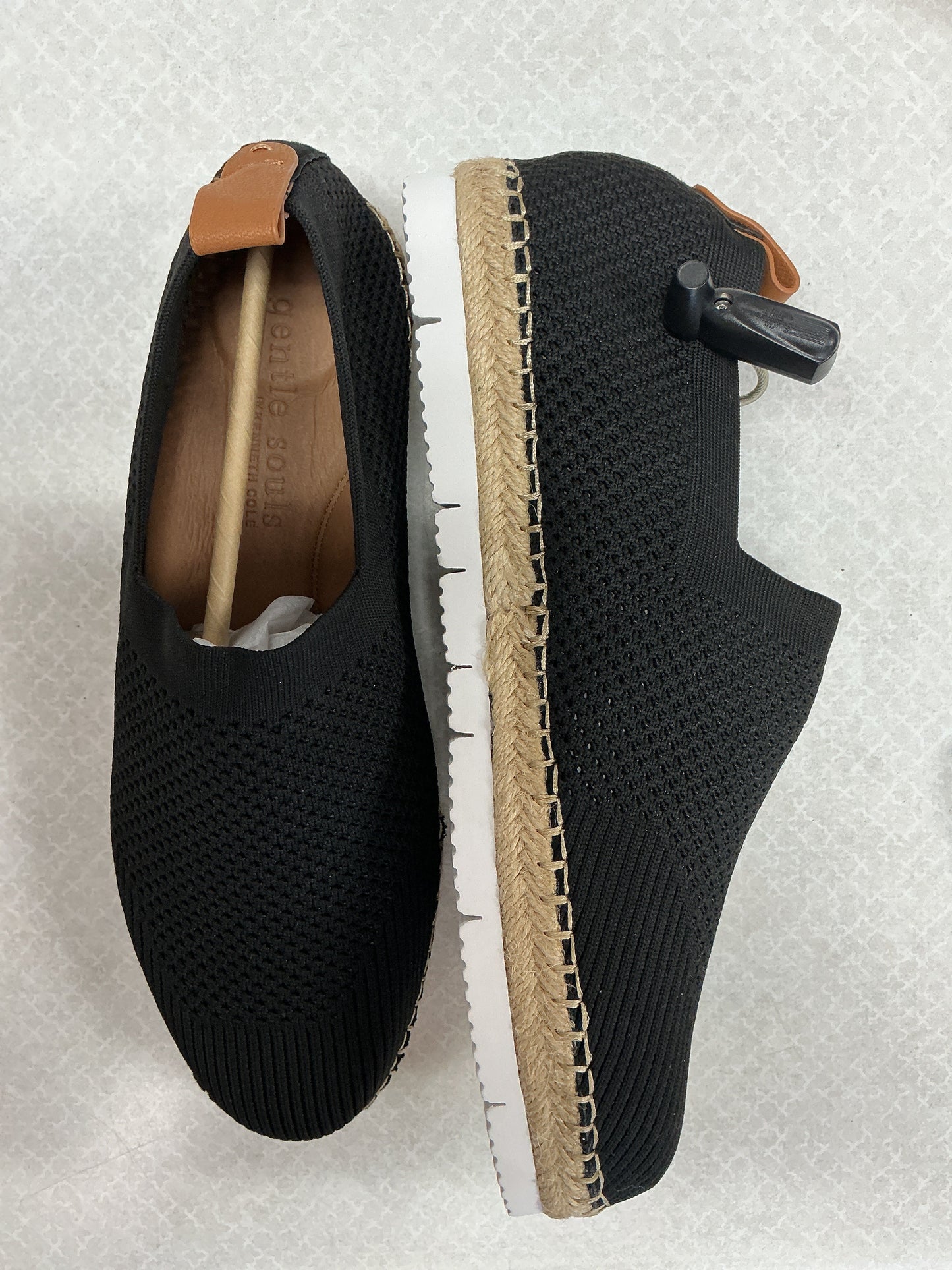 Shoes Flats By Gentle Souls In Black, Size:11