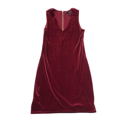 Dress Casual Midi By White House Black Market In Maroon, Size:4