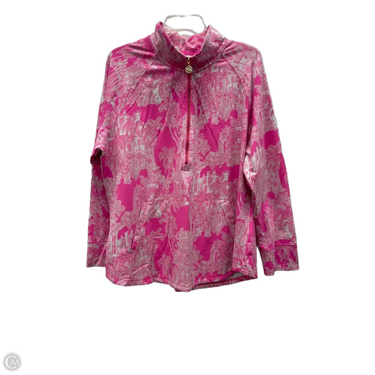 Jacket Designer By Lilly Pulitzer In Pink, Size: Xxl