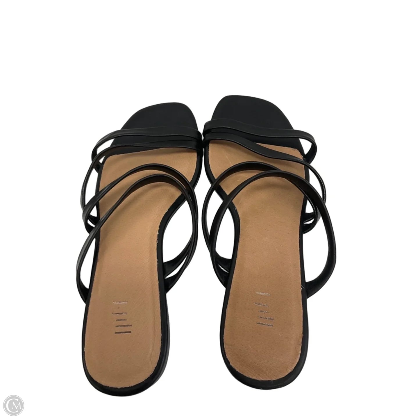 Sandals Flats By J. Jill In Black, Size: 6