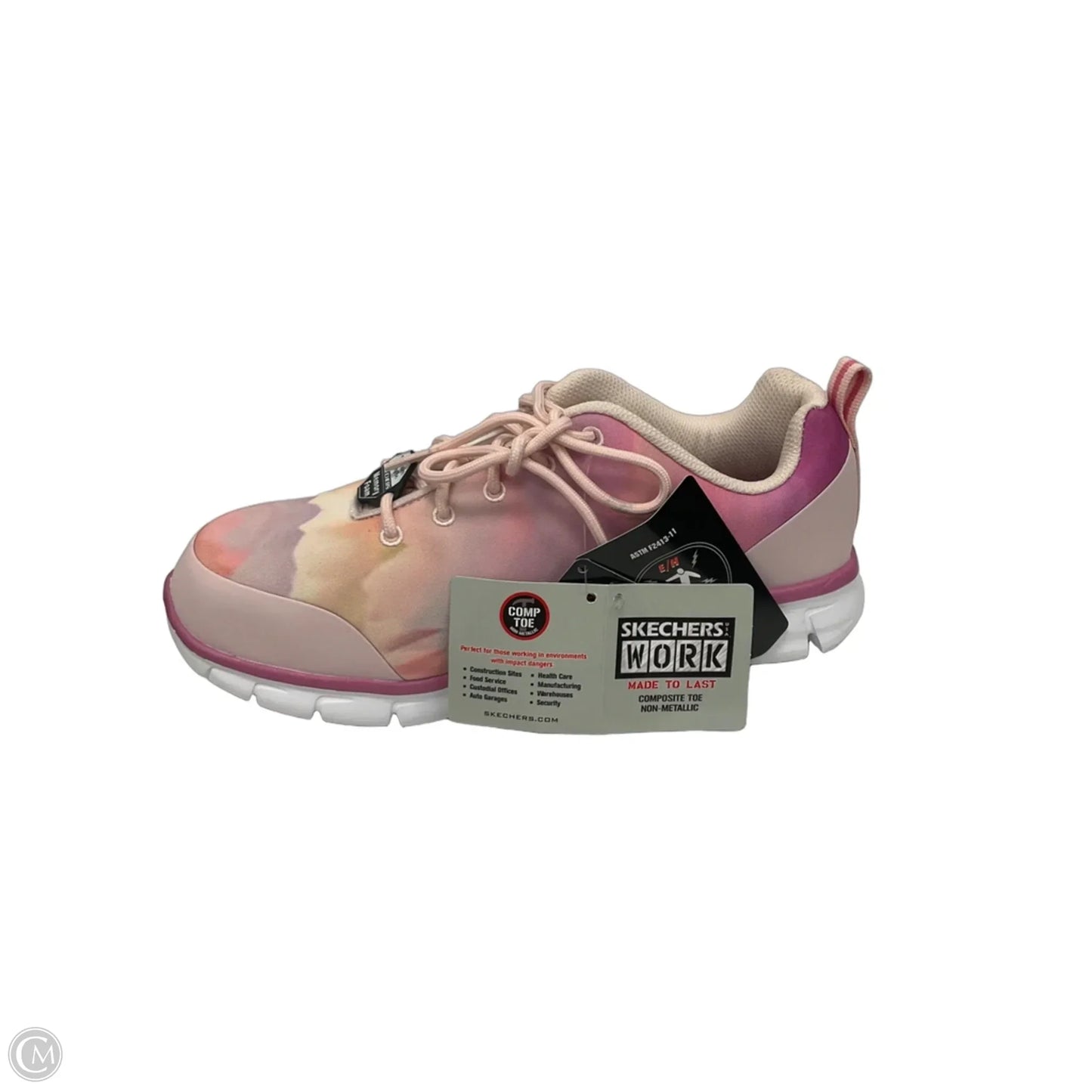Shoes Athletic By Skechers In Pink, Size: 9.5