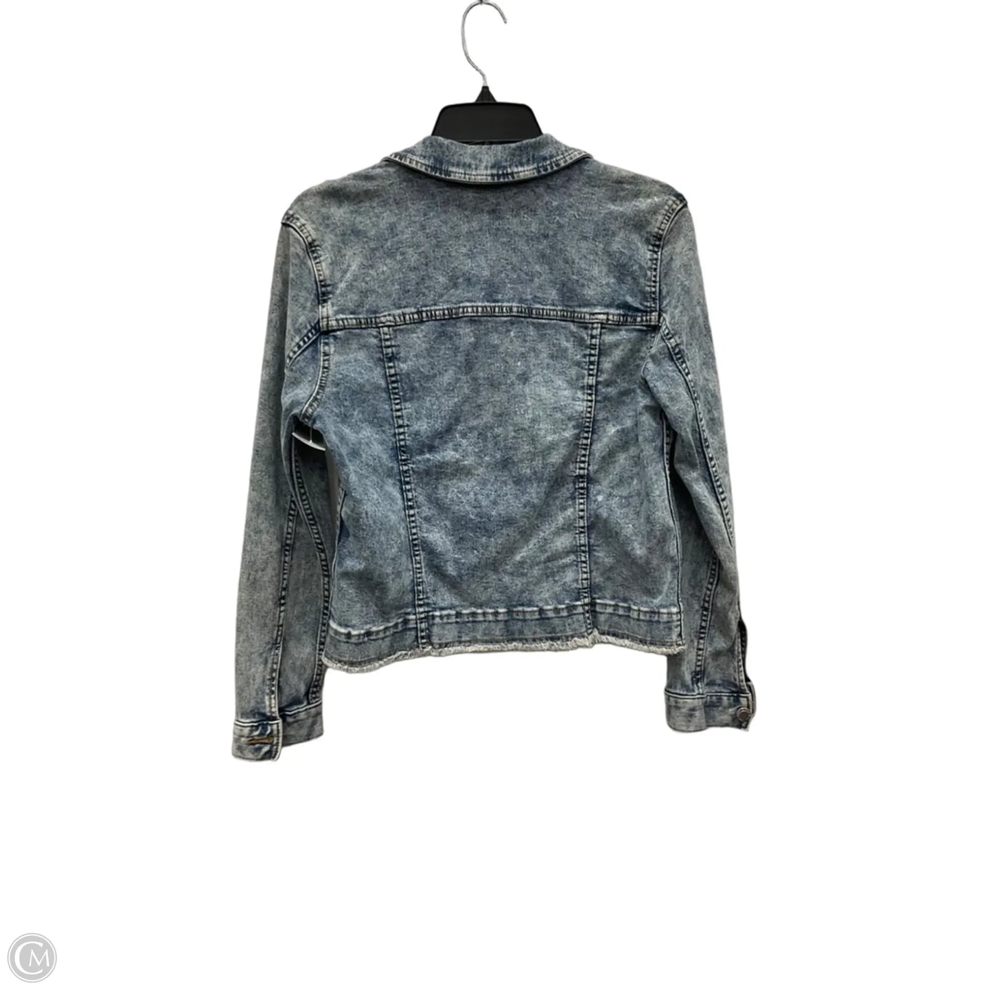 Jacket Denim By Simply Vera In Blue Denim, Size: S