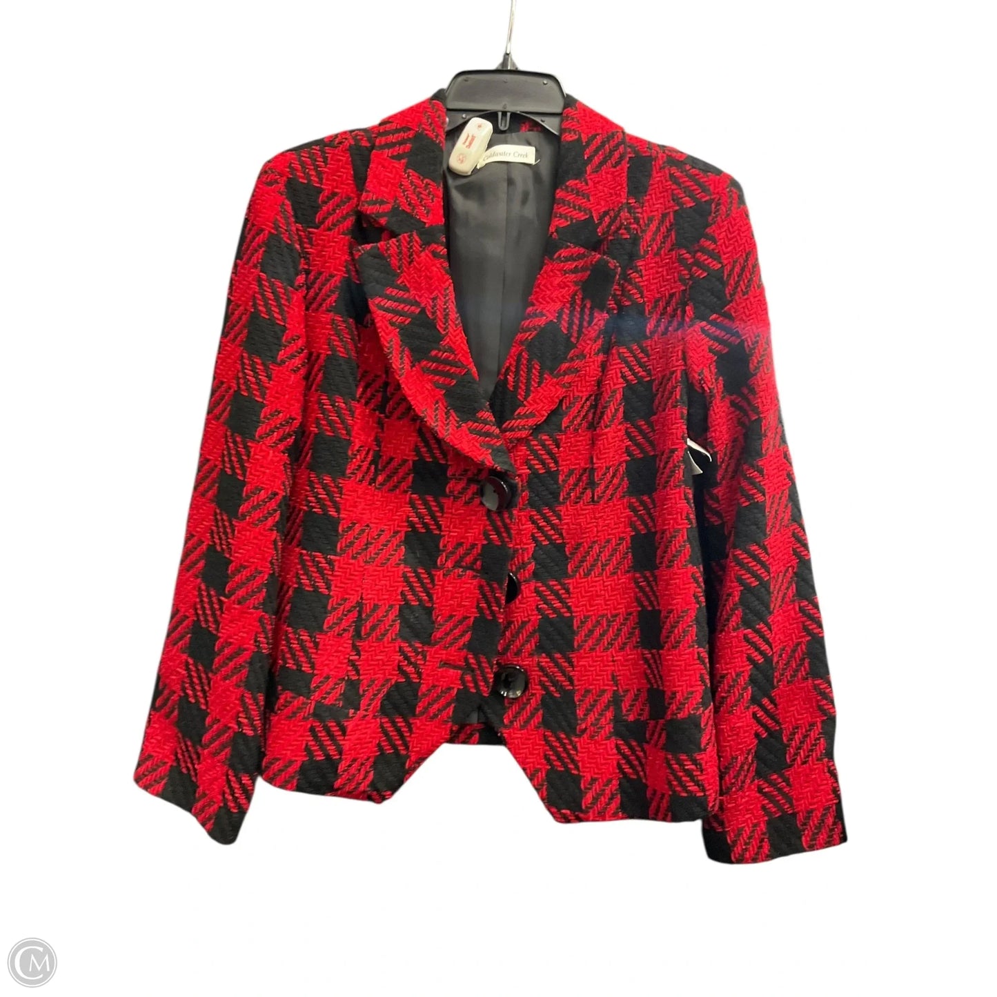 Blazer By Coldwater Creek In Black & Red, Size: 12