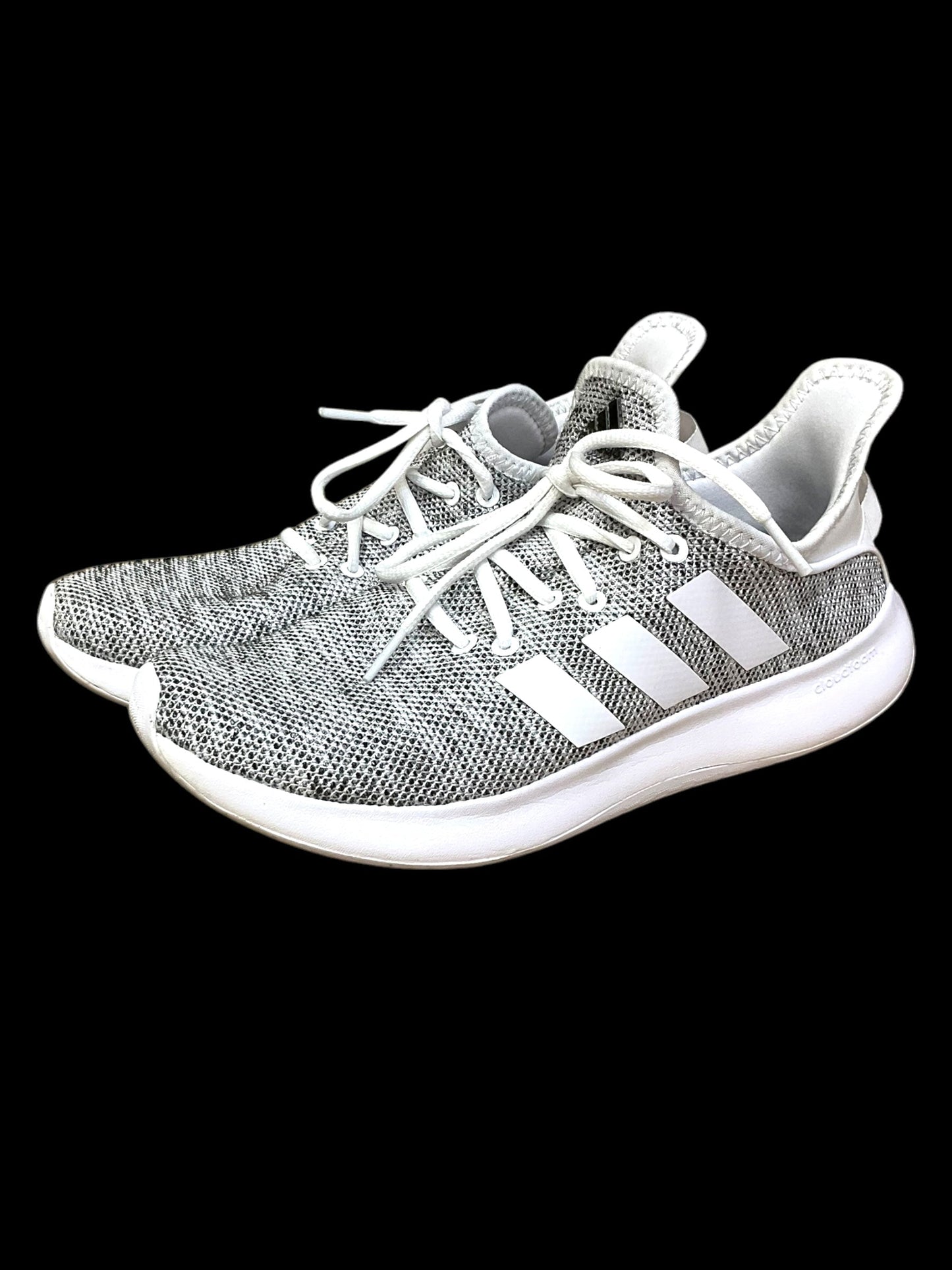 Shoes Athletic By Adidas In Grey & White, Size: 9