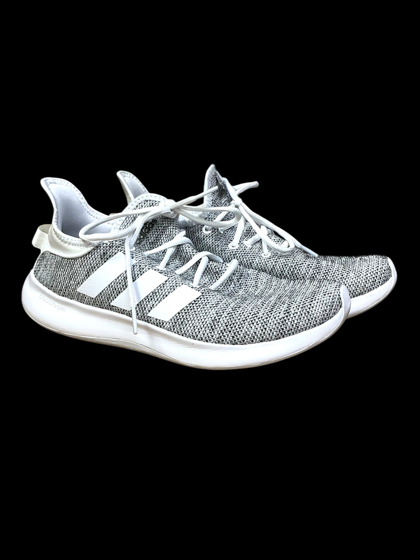 Shoes Athletic By Adidas In Grey & White, Size: 9