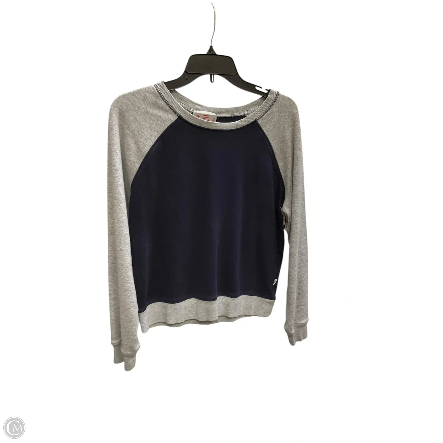 Sweatshirt Crewneck By Ugg In Blue & Grey, Size: S