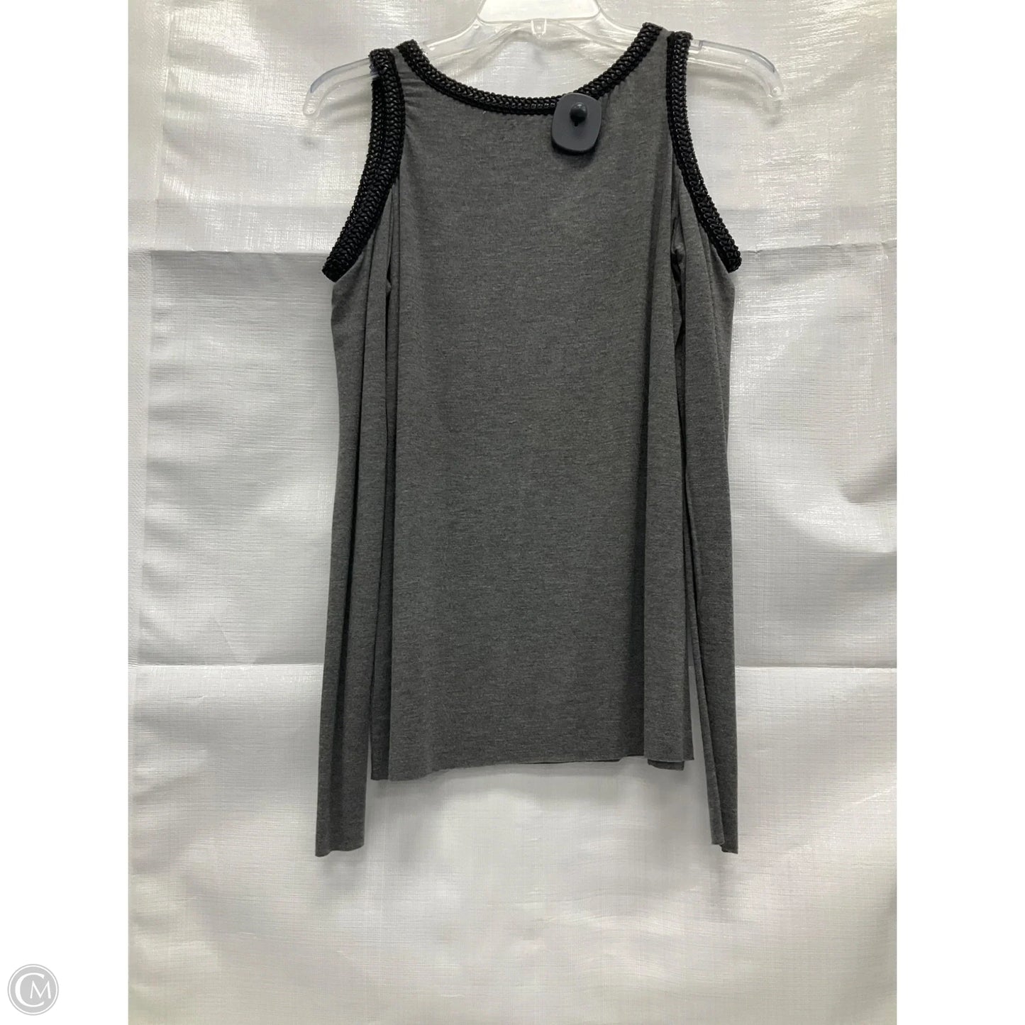 Top Long Sleeve By Bailey 44 In Grey, Size: S