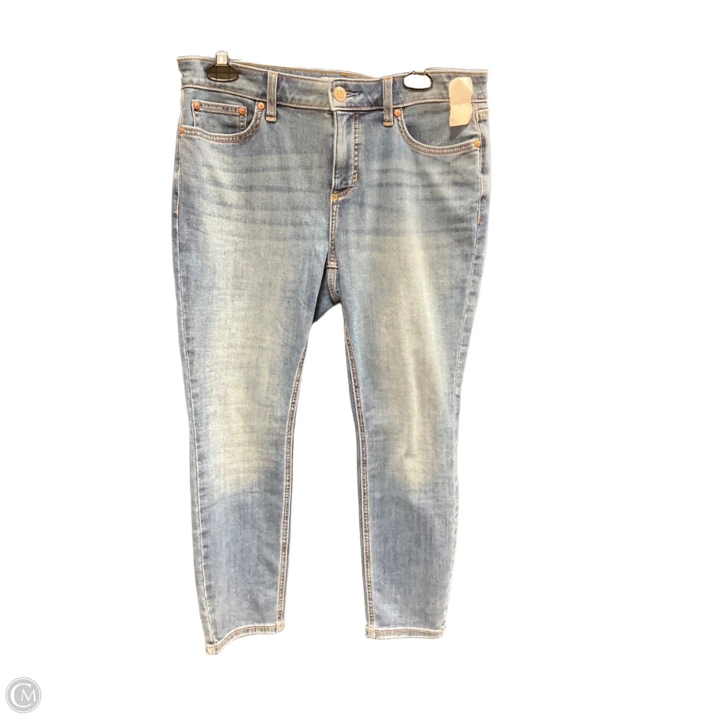 Jeans Skinny By Lc Lauren Conrad In Blue Denim, Size: 14p