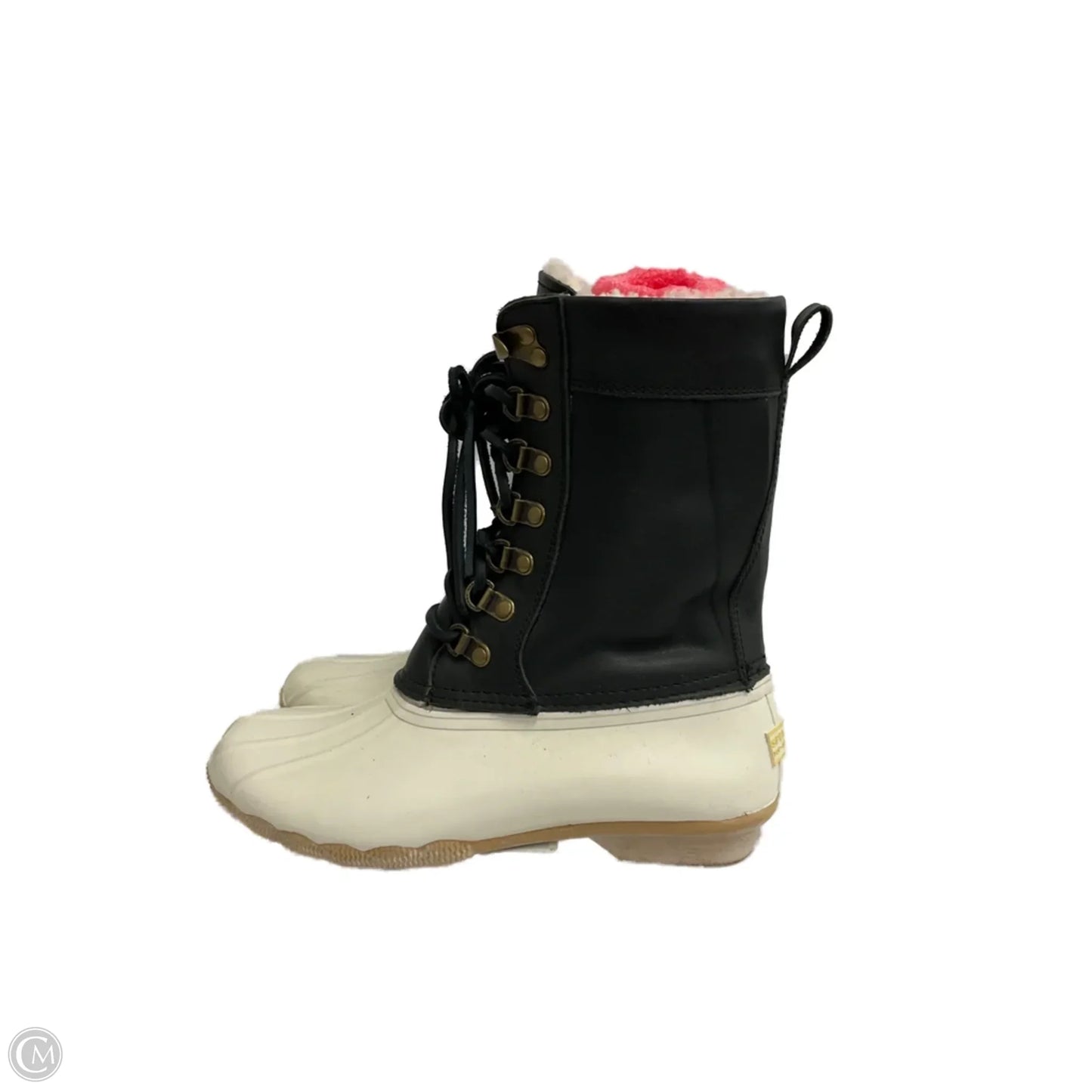 Boots Snow By Sperry In Black & White, Size: 6