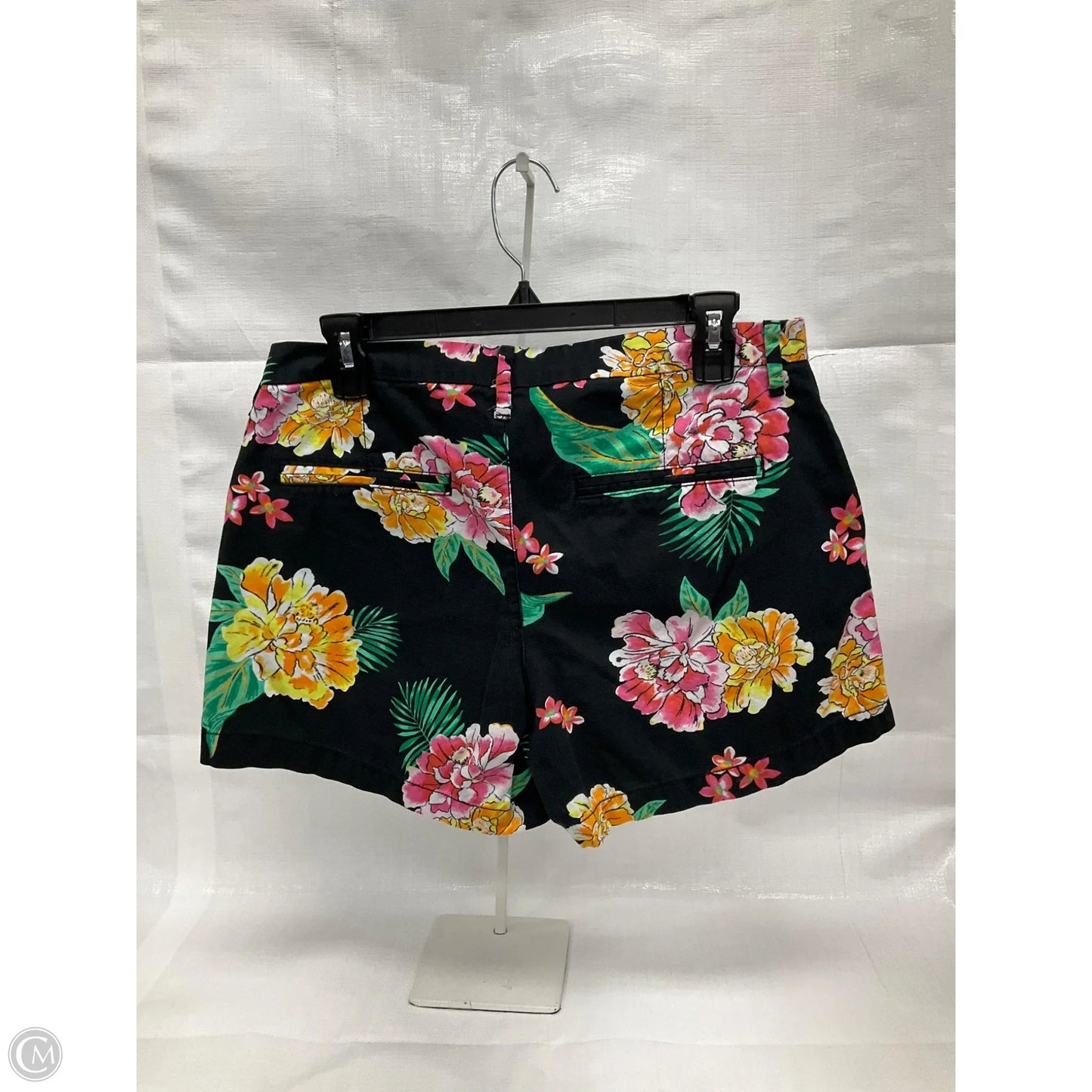 Shorts By Old Navy In Black Floral, Size: S
