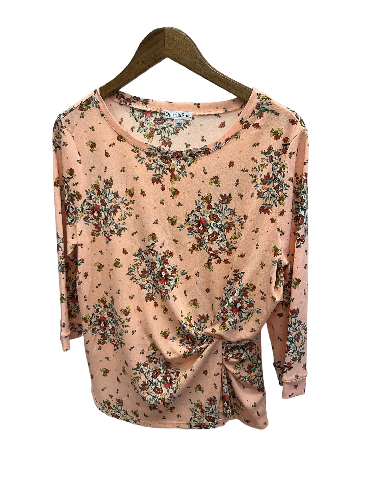 Top Long Sleeve By Ophelia Roe  Size: L