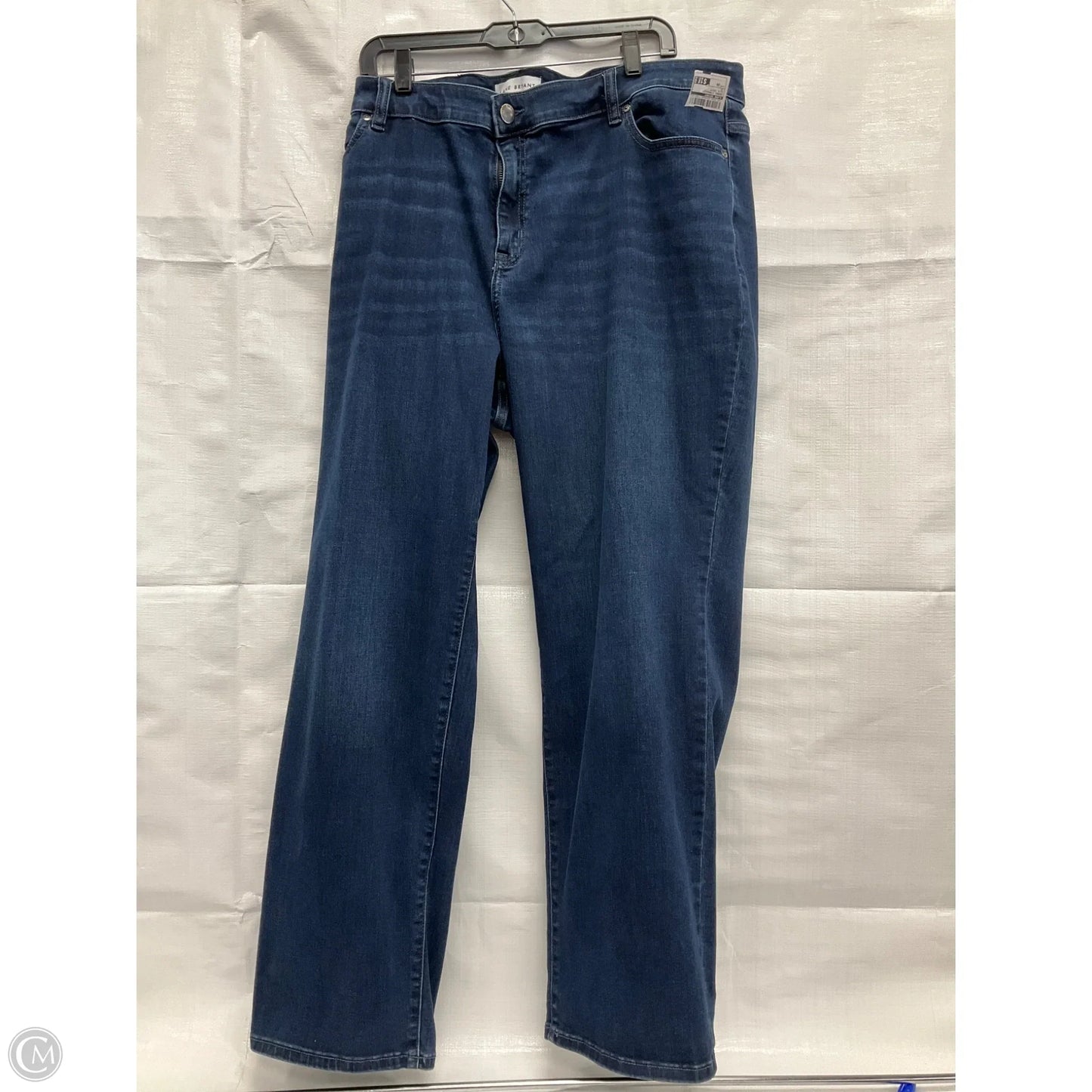 Jeans Straight By Lane Bryant In Blue Denim, Size: 26