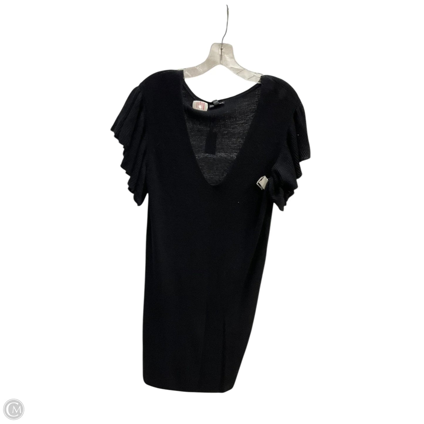 Dress Casual Midi By Express In Black, Size: M