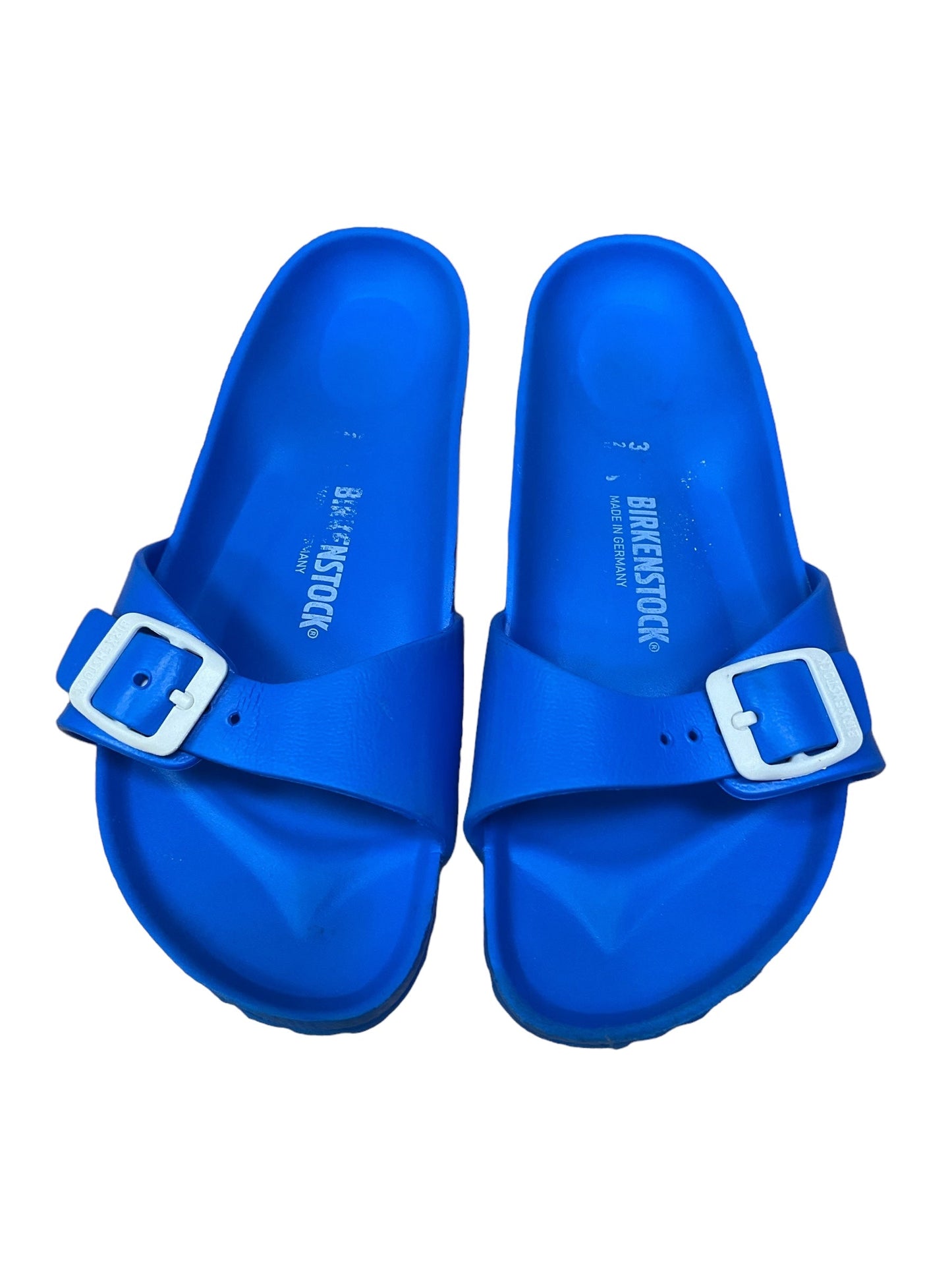 Blue Sandals Flats Birkenstock, Size 6.5