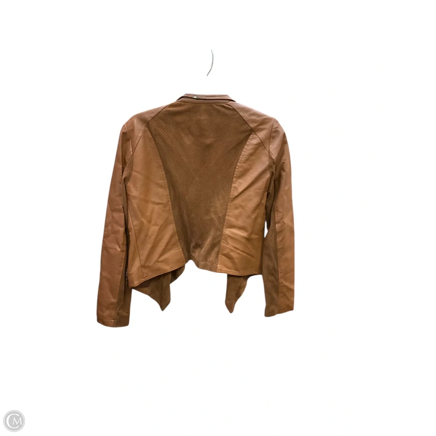 Jacket Moto By Inc In Tan, Size: S