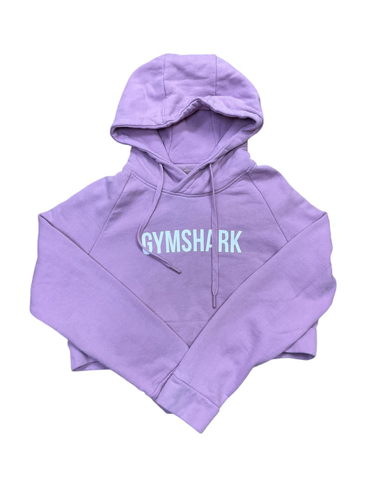 Athletic Sweatshirt Hoodie By Gym Shark In Purple, Size: M