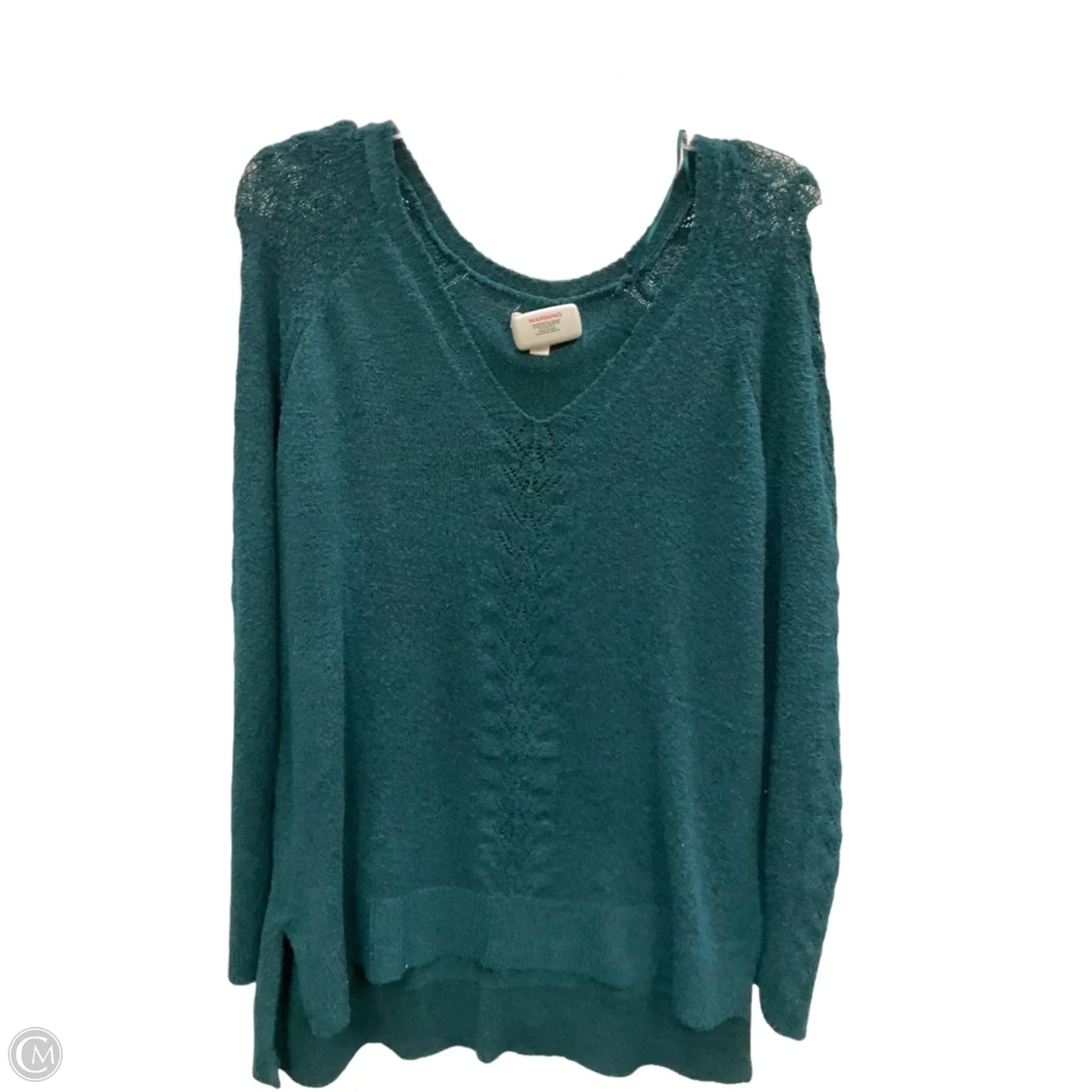 Sweater By Lc Lauren Conrad In Green, Size: L
