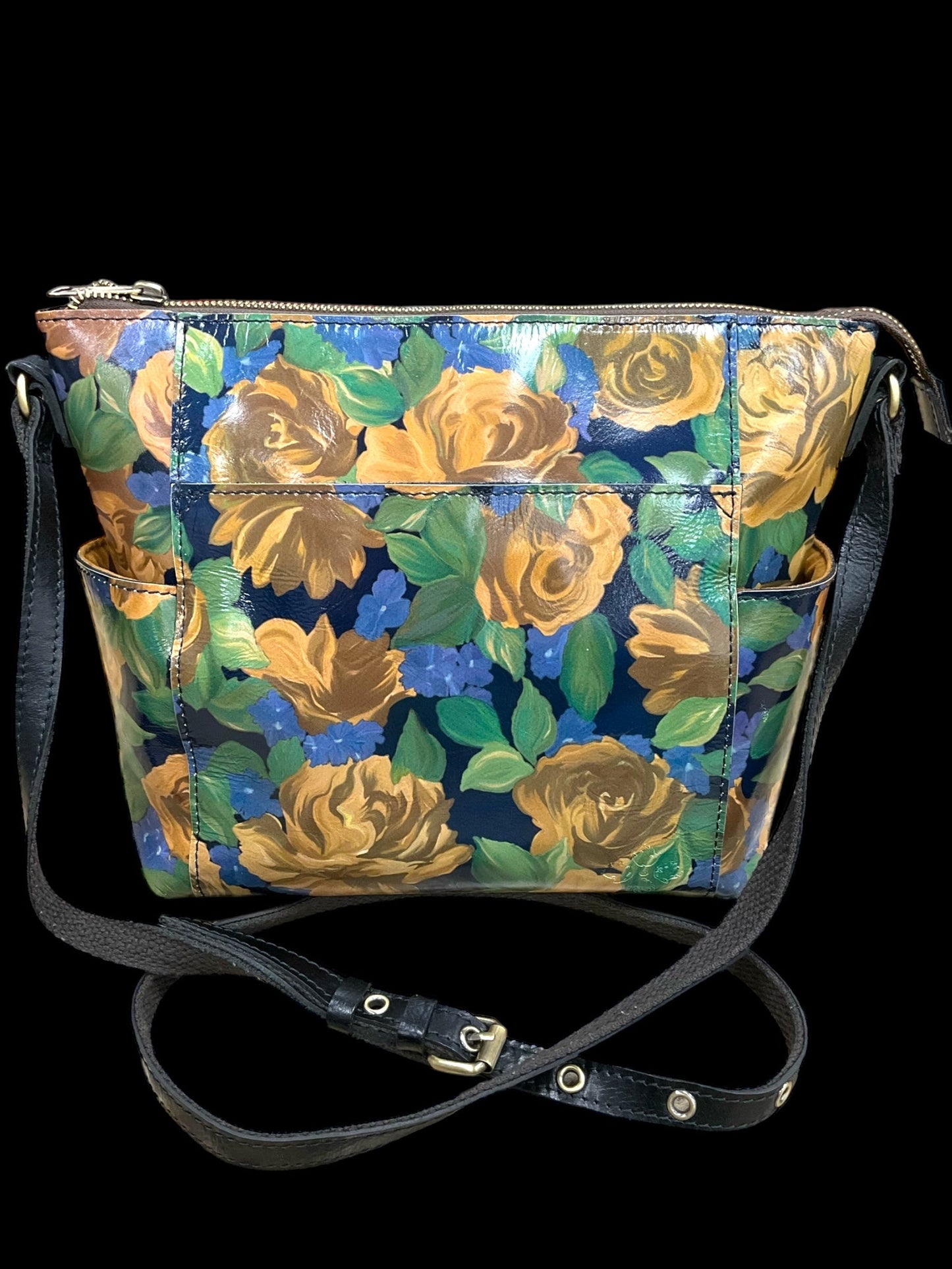 Crossbody Leather By Patricia Nash, Size: Medium