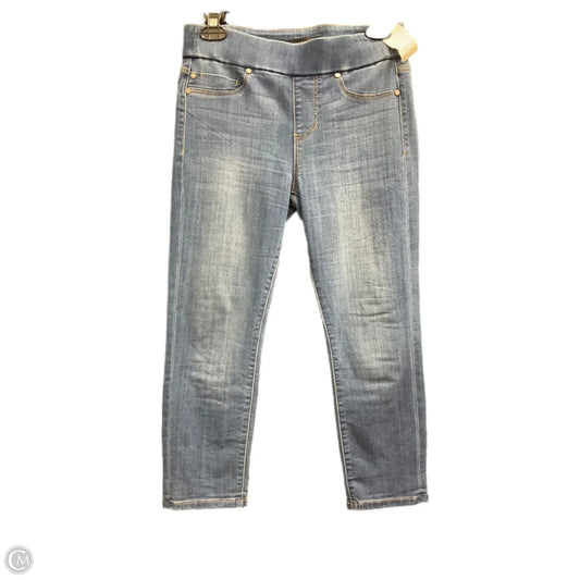 Jeans Jeggings By Liverpool In Blue Denim, Size: 2petite