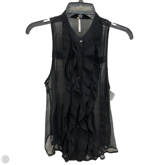 Top Sleeveless By Free People In Black, Size: Xs