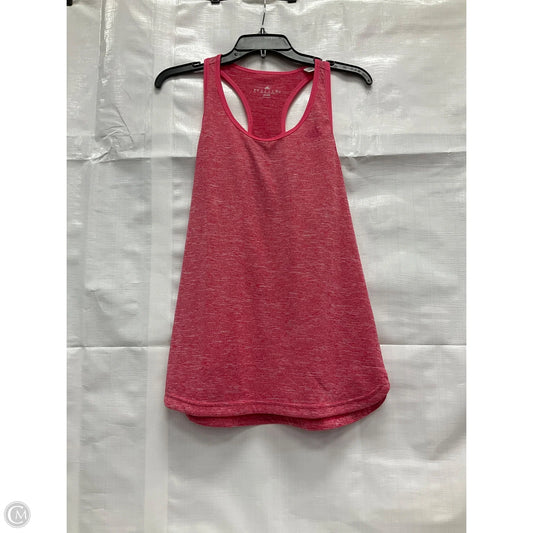 Athletic Tank Top By Reebok In Pink, Size: S