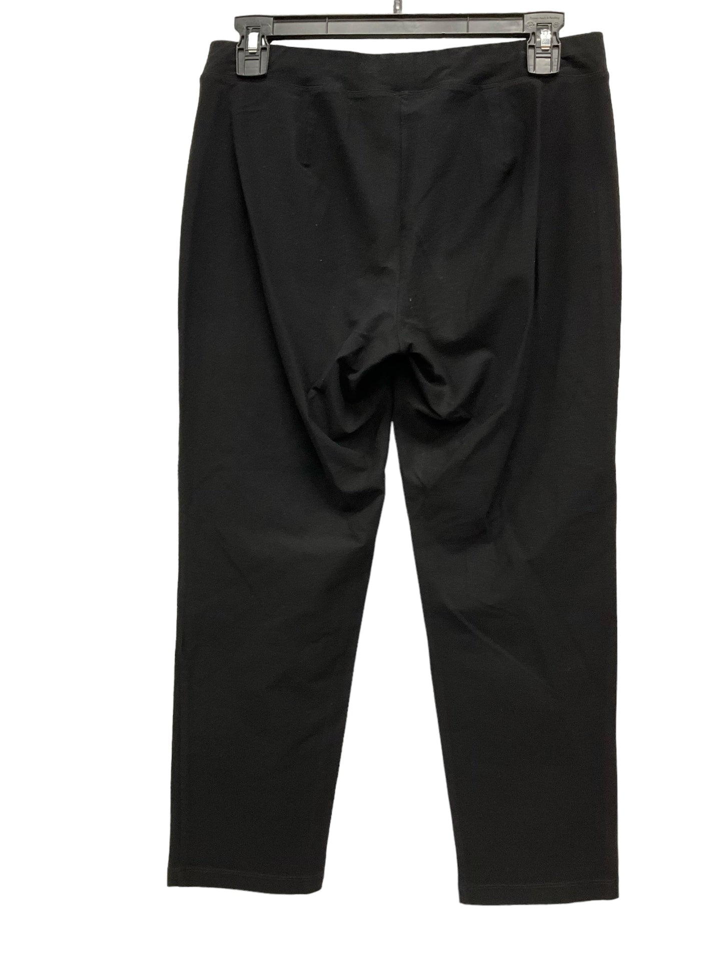 Black Pants Cropped Eileen Fisher, Size Petite   S