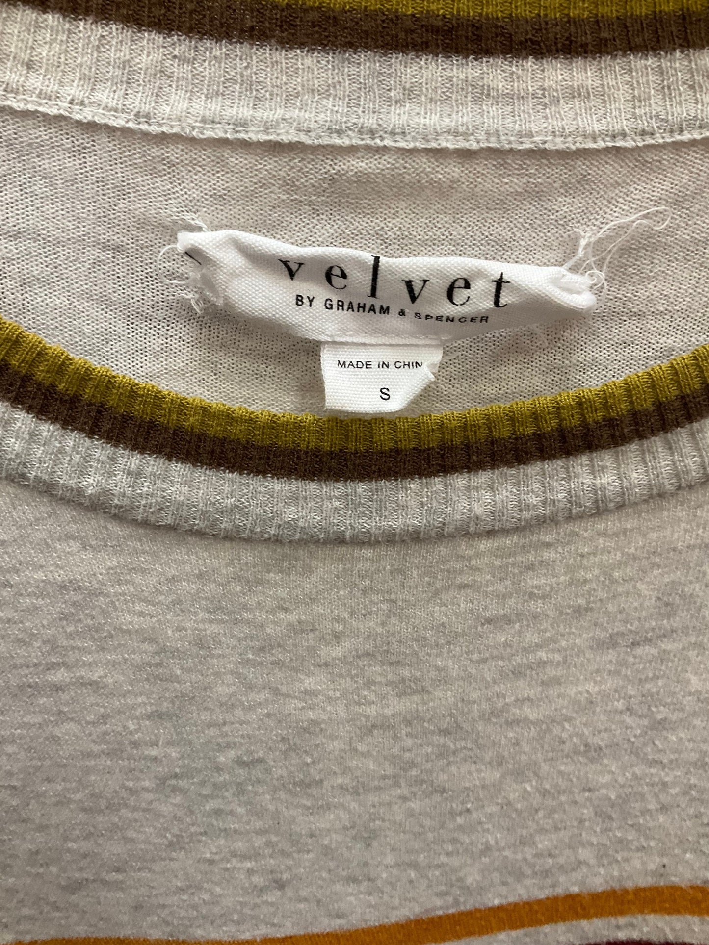 Grey Sweater Velvet, Size S