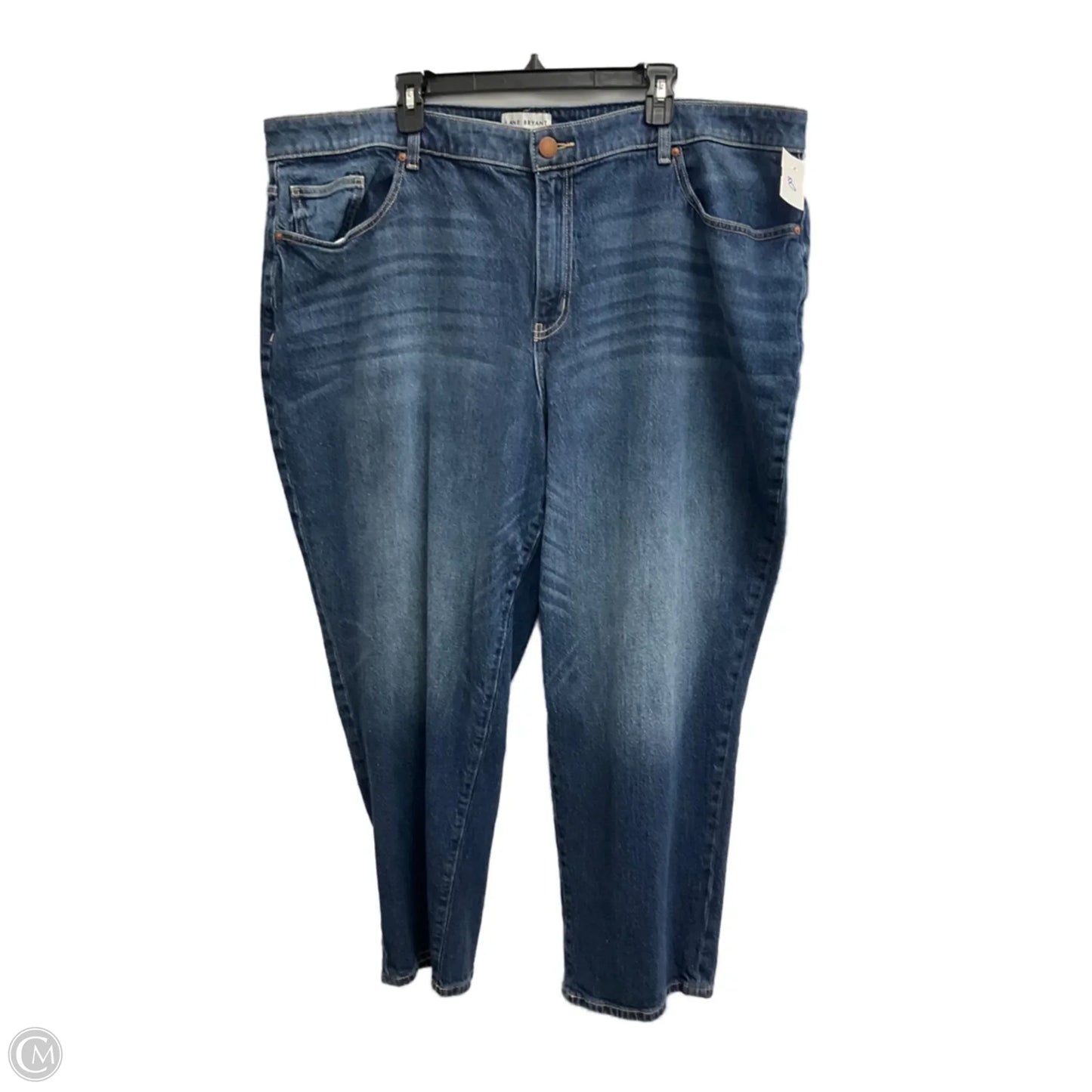 Jeans Boyfriend By Lane Bryant In Blue Denim, Size: 24