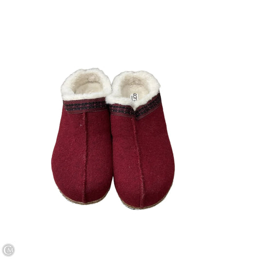 Slippers By Earth Origins In Red