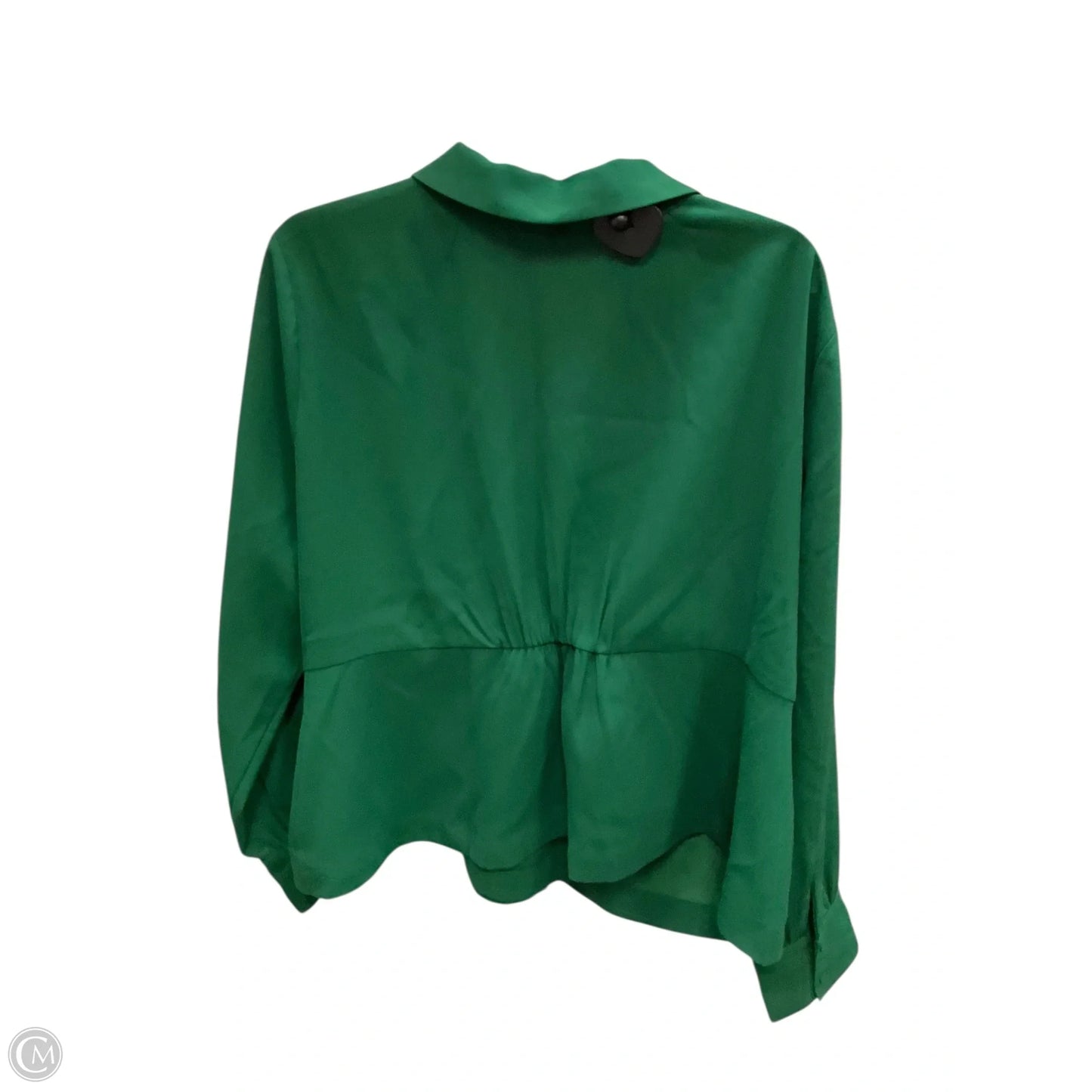 Top Long Sleeve By J. Crew In Green, Size: 3x