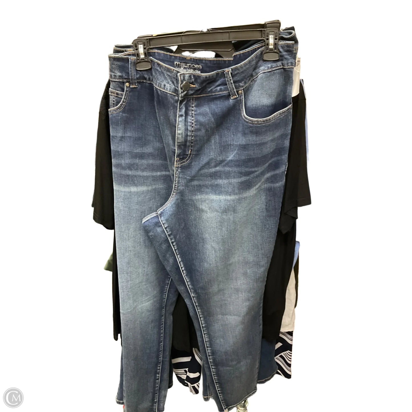 Jeans Skinny By Maurices In Blue Denim, Size: 24
