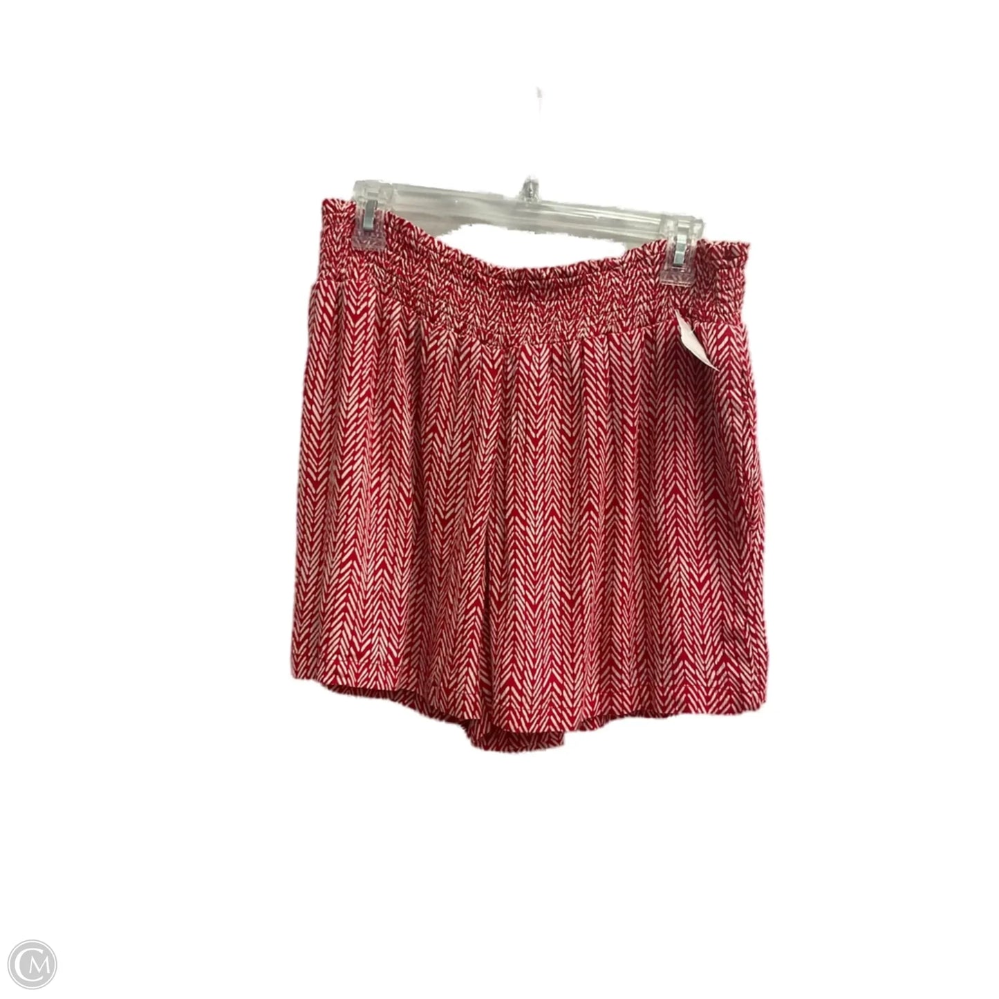 Shorts By Knox Rose In Red & White, Size: M