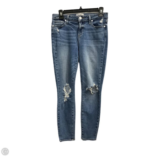 Jeans Skinny By Paige In Blue Denim, Size: 6