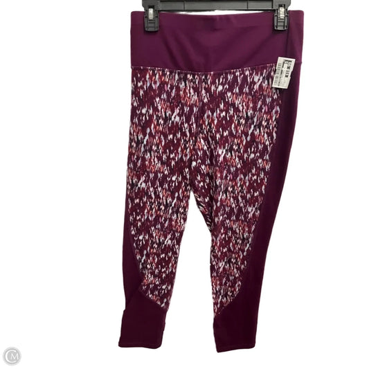 Athletic Leggings By St Johns Bay In Purple, Size: Xlp