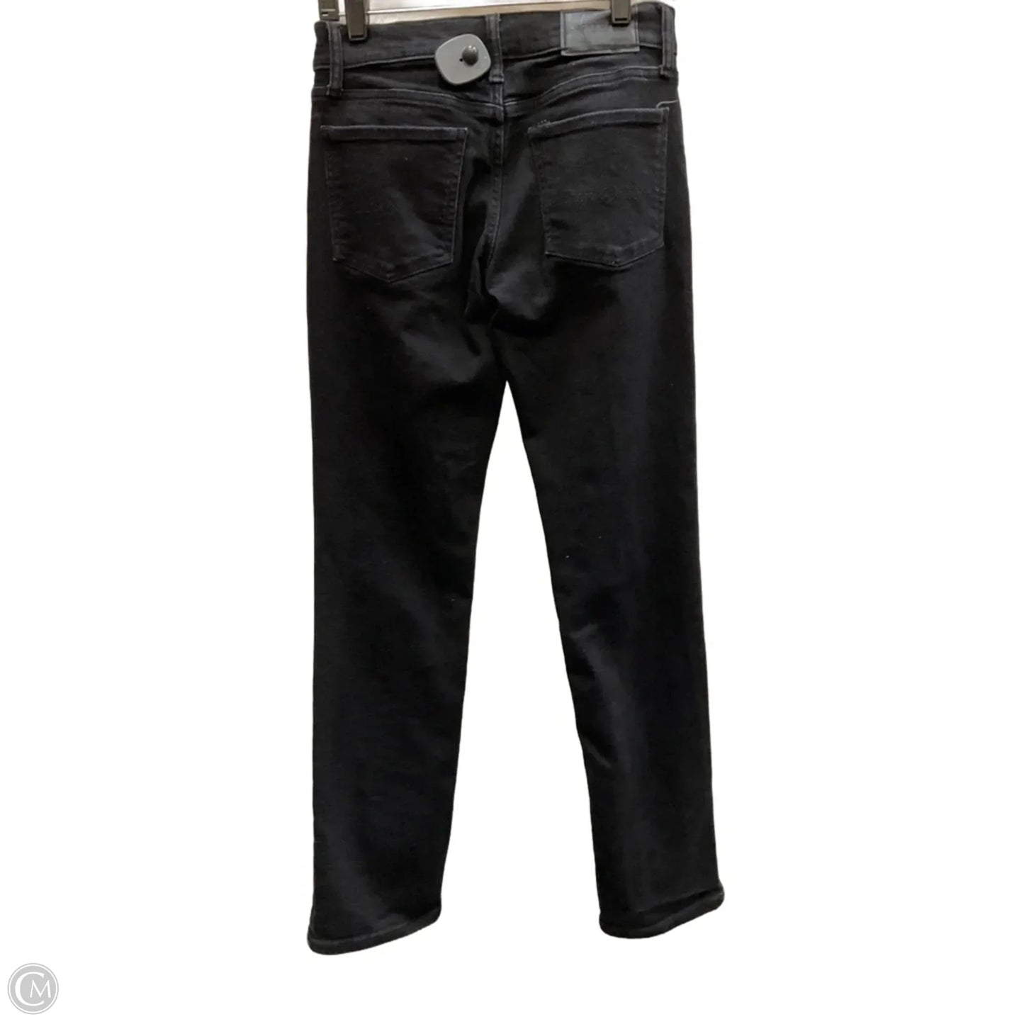 Jeans Straight By Lucky Brand In Black Denim, Size: 4