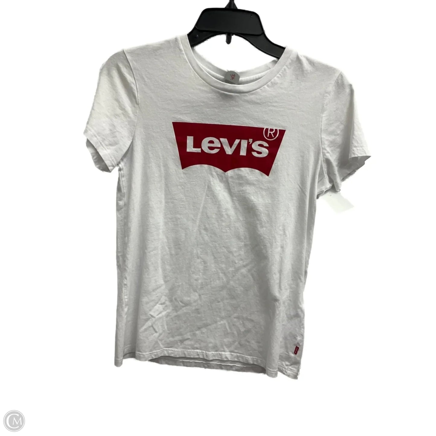 Top Short Sleeve Basic By Levis In White, Size: S