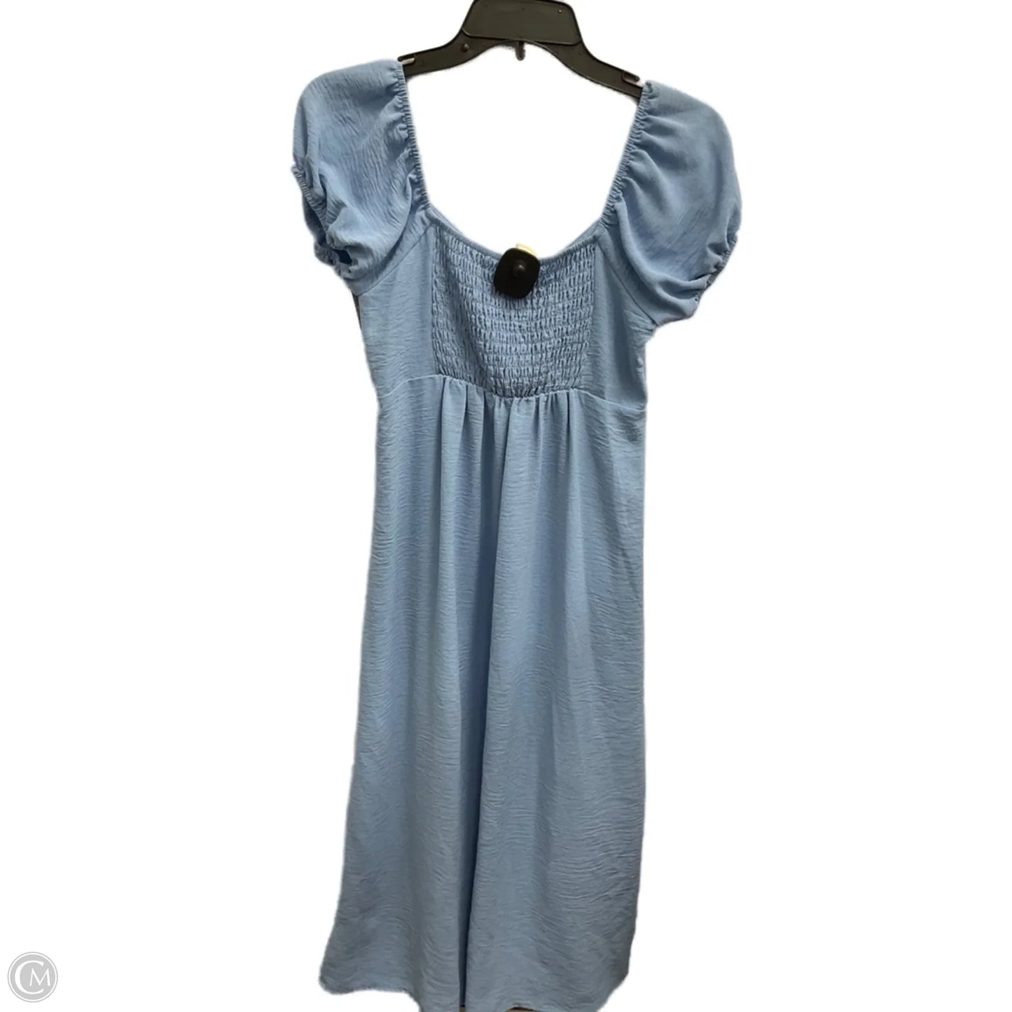 Dress Casual Midi By Monteau In Blue, Size: M