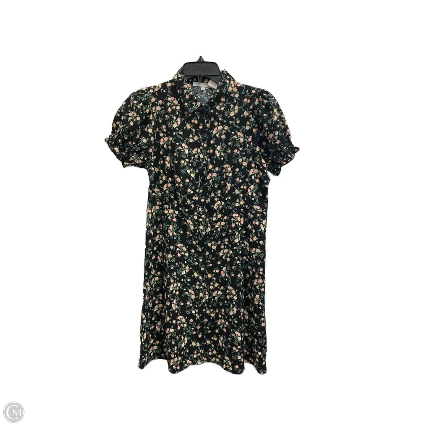 Dress Casual Short By Love Tree In Floral Print, Size: S