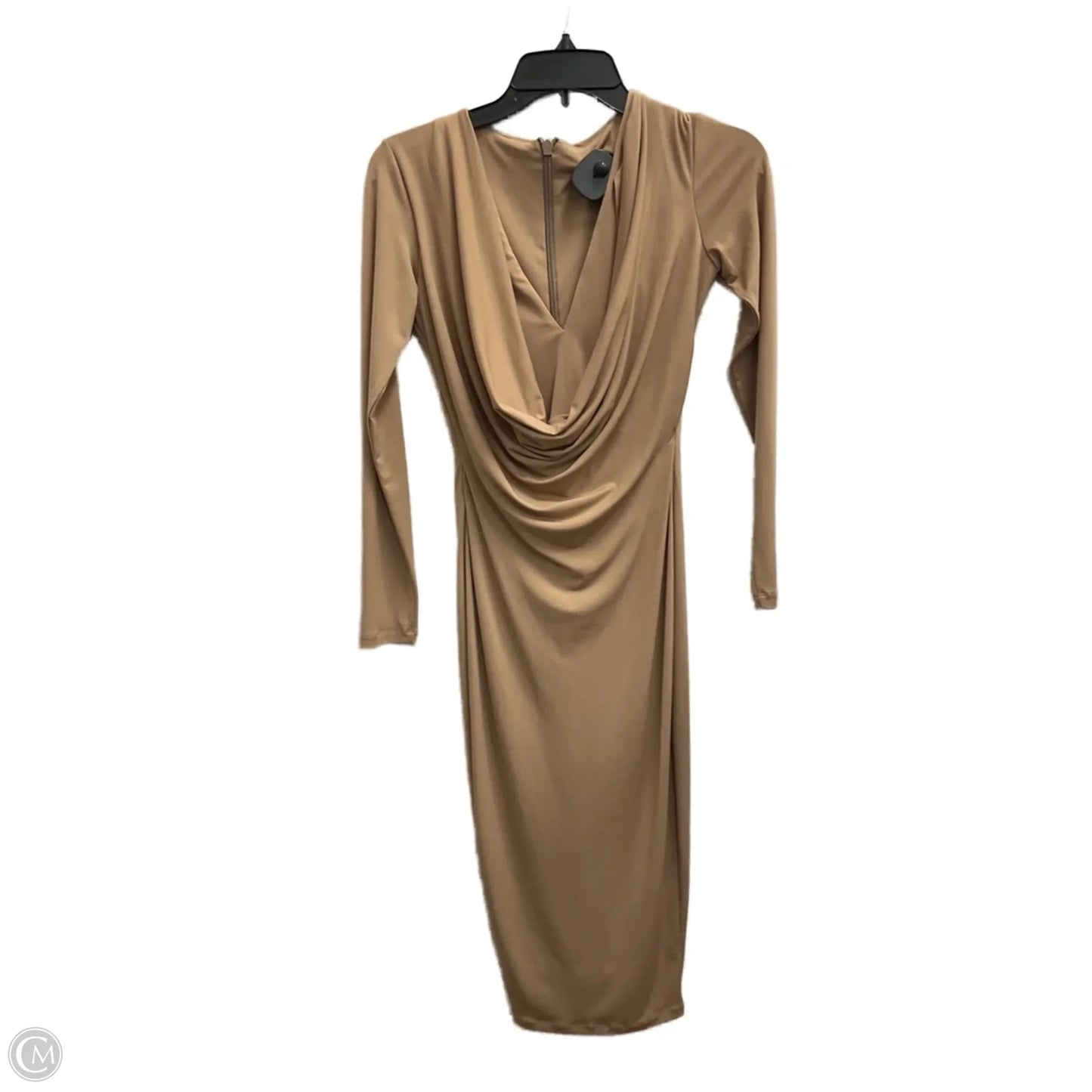 Dress Party Short By Cma In Tan, Size: M