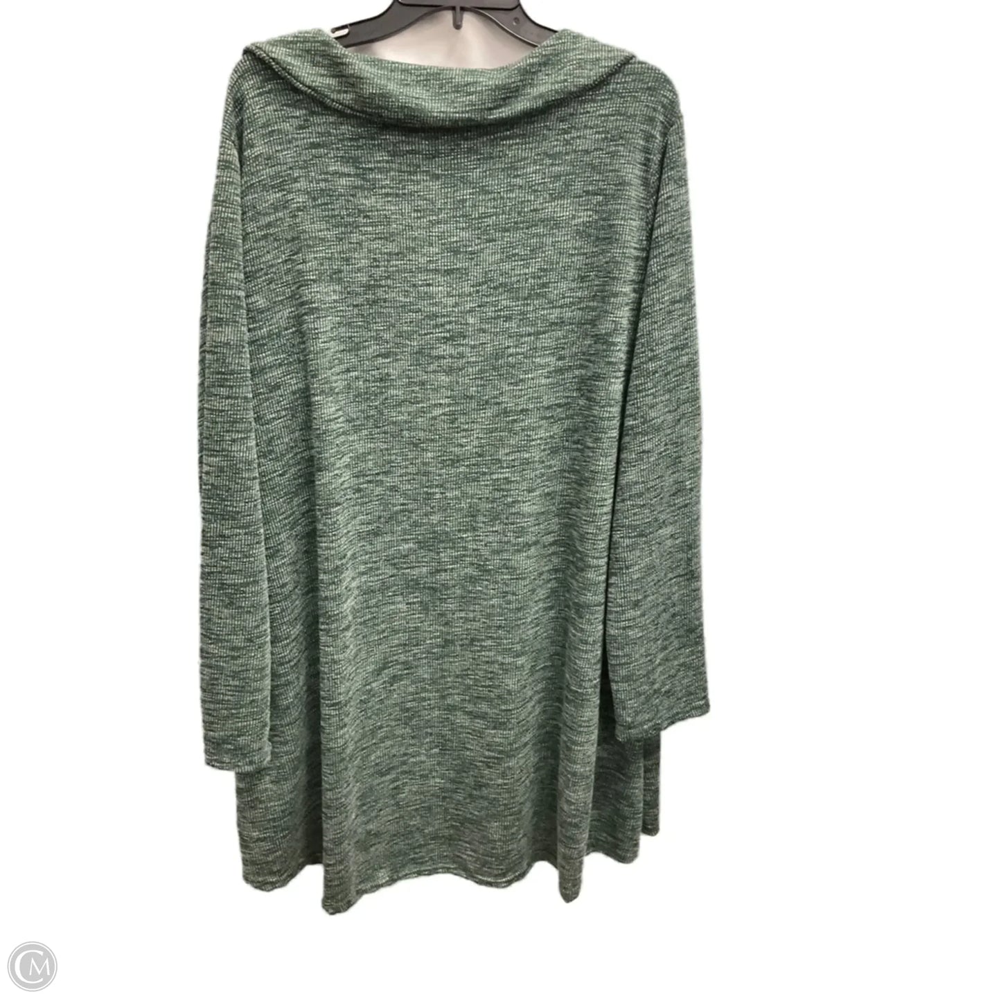 Top Long Sleeve By Clothes Mentor In Green, Size: 4x