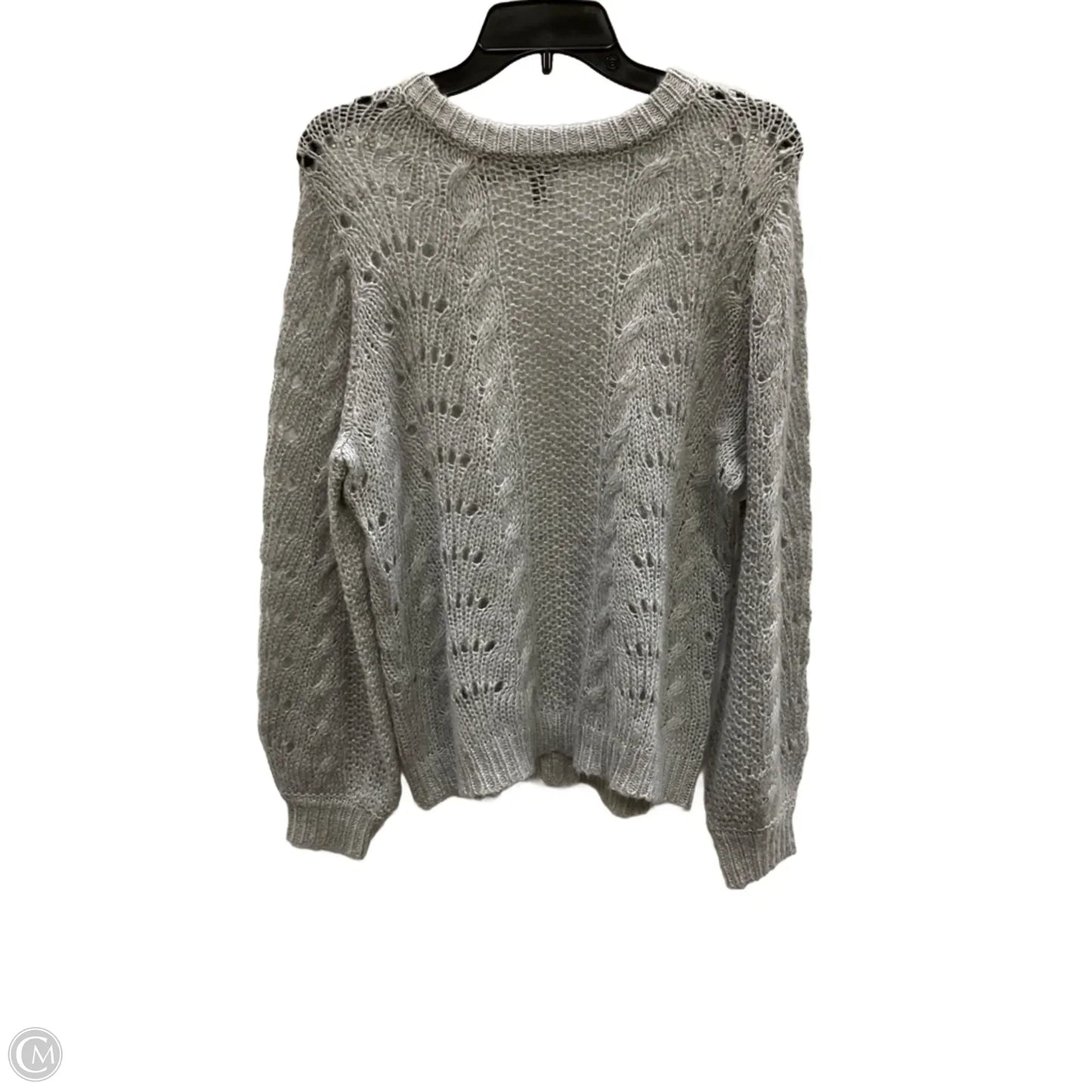 Sweater By Jessica Simpson In Grey, Size: L