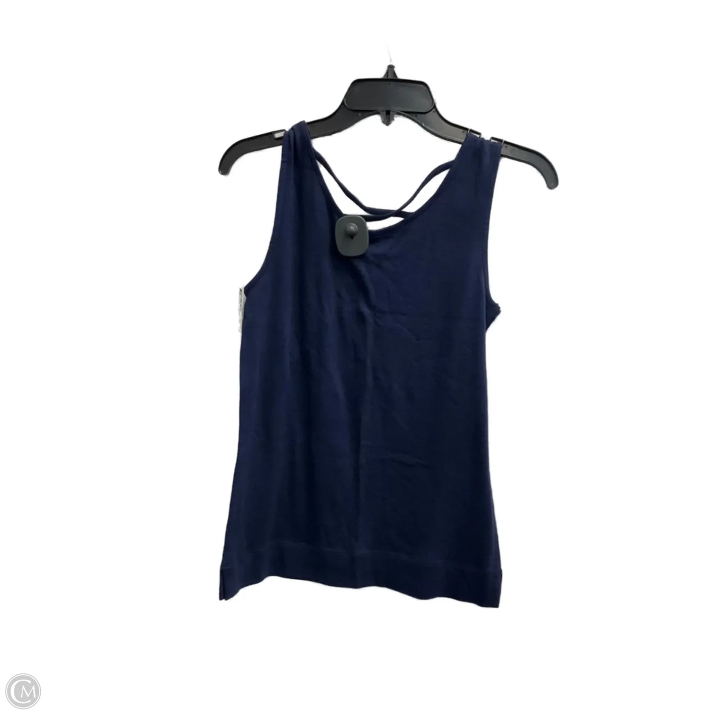 Top Sleeveless By Chicos In Blue, Size: S