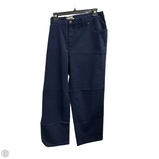 Jeans Straight By Jones New York In Blue, Size: 18