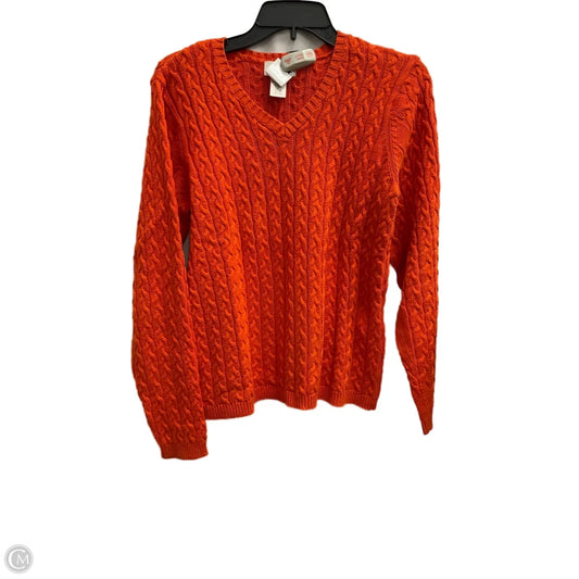 Sweater By Studio Works In Orange, Size: Sp