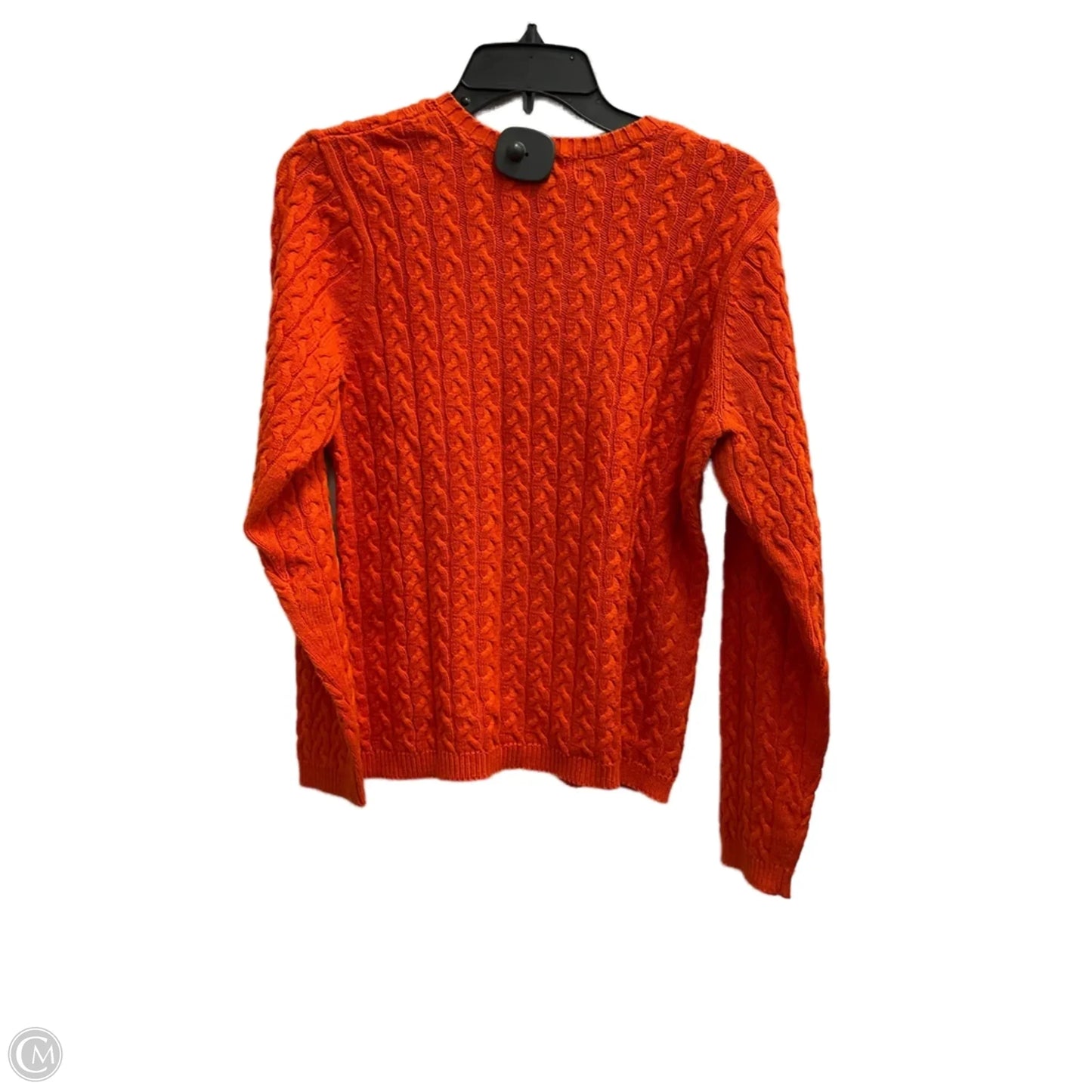 Sweater By Studio Works In Orange, Size: Sp