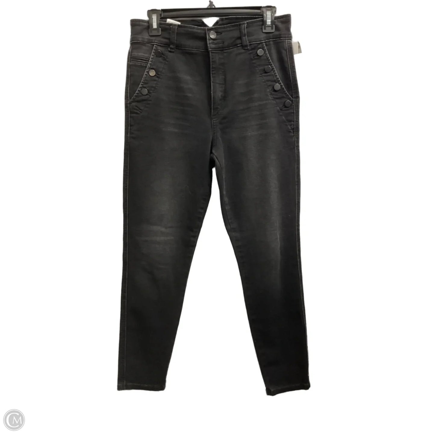 Jeans Skinny By Joes Jeans In Black Denim, Size: 8