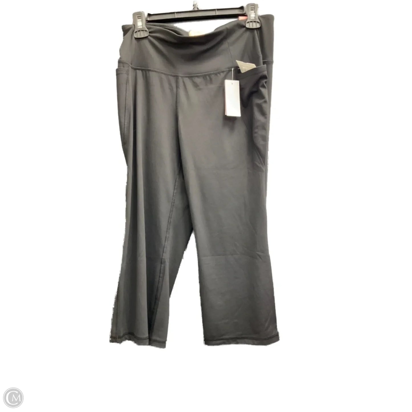 Athletic Capris By Livi Active In Black, Size: Xl