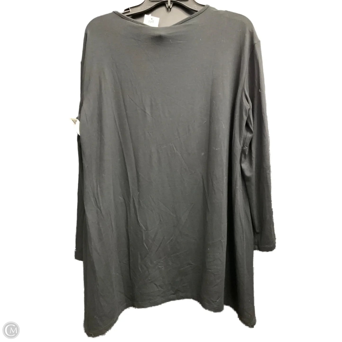 Top Long Sleeve By J. Jill In Black, Size: S